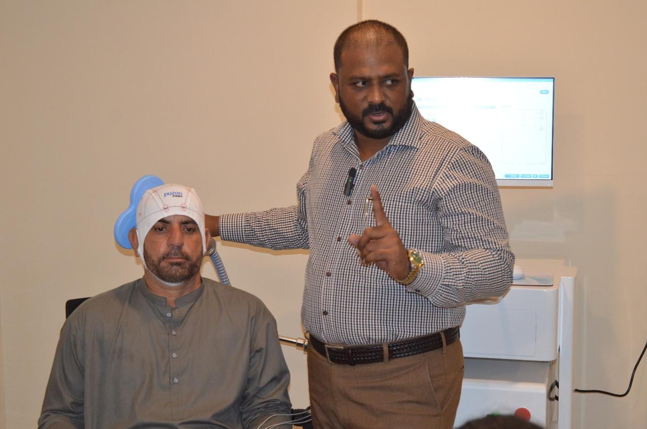 TMS Training at Neuro Psychiatric Hospital - Session 2